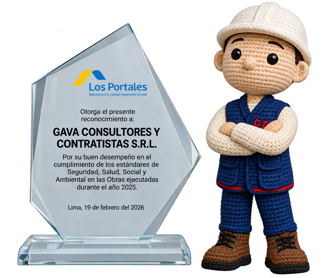 Reconocimiento recibido por GAVA C&C